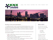 Tablet Screenshot of knxconsultants.com